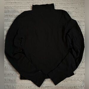 Fabletics black turtle neck top